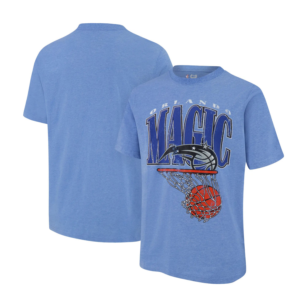 Ultra Game Men's NBA Official Hoops Short Sleeve T-Shirt | Orlando Magic