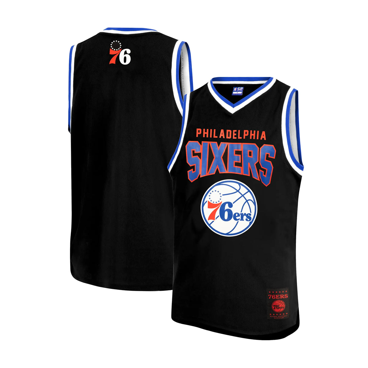 Ultra Game Men's NBA Official Super Soft Jersey Tank Top Muscle T-Shirt | Philadelphia 76ers