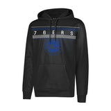 Ultra Game Men's NBA Official Super Soft Midtown Hoodie Sweatshirt | Philadelphia 76ers