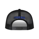 Ultra Game Men’s NBA Official Snap Back All Around The World Trucker Baseball Cap Hat | Philadelphia 76ers