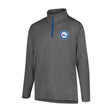 Ultra Game Men's NBA Official Super Soft Quarter Zip Long Sleeve T-Shirt | Philadelphia 76ers