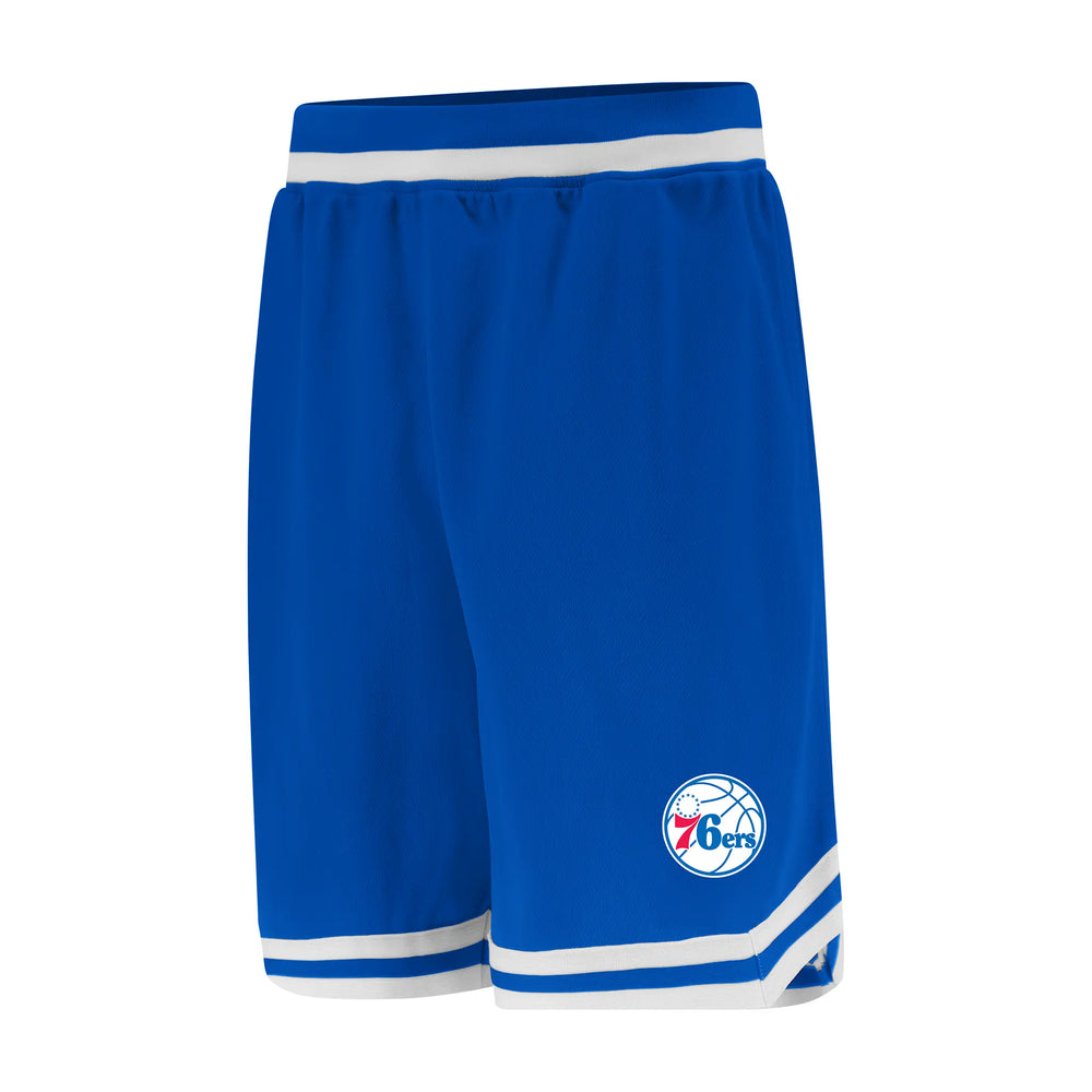 Ultra Game Men's NBA Official Soft Air Mesh Ultimate Basketball Shorts-Classic Fit | Philadelphia 76ers