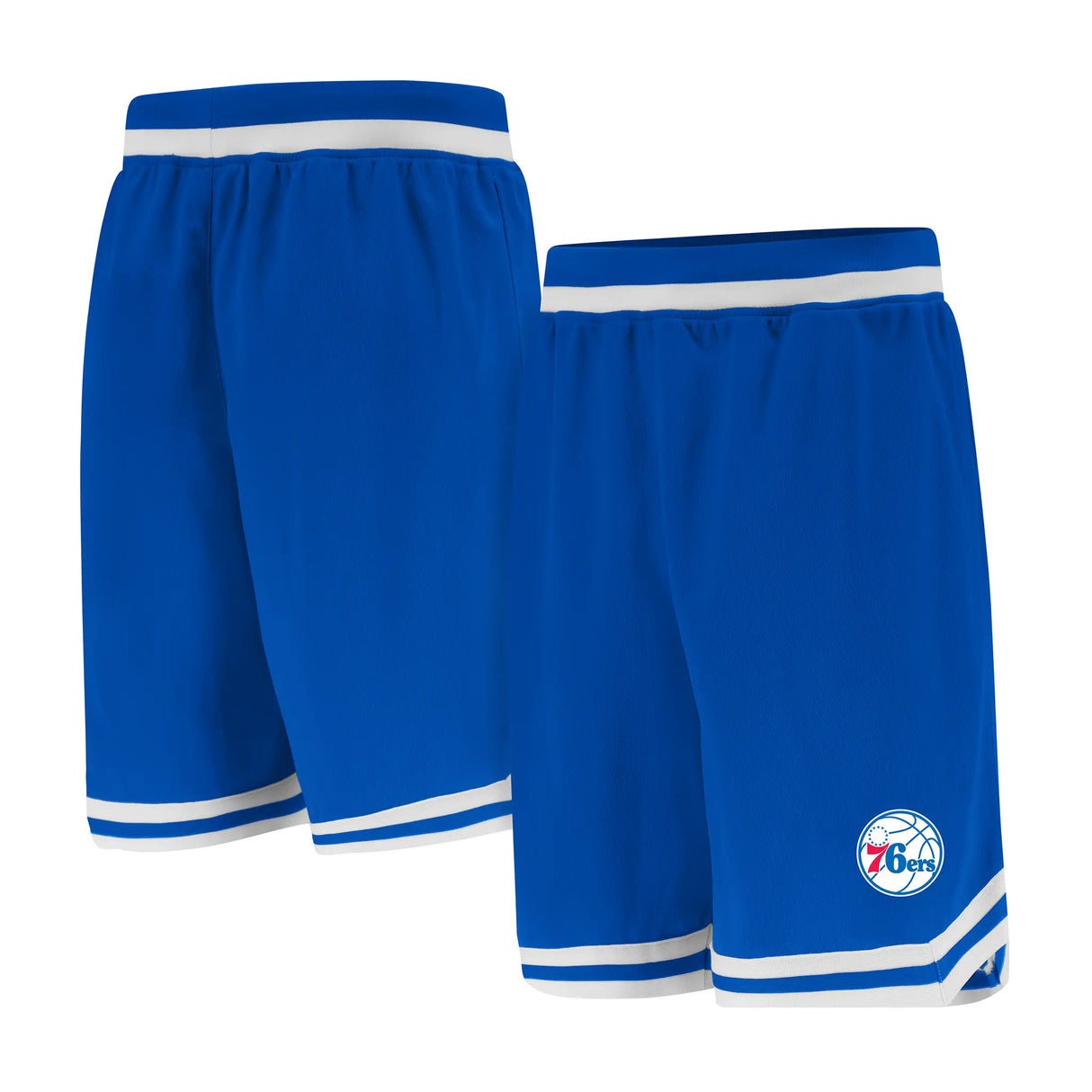 Ultra Game Men's NBA Official Soft Air Mesh Ultimate Basketball Shorts-Classic Fit | Philadelphia 76ers