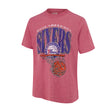 Ultra Game Men's NBA Official Hoops Short Sleeve T-Shirt | Philadelphia 76ers
