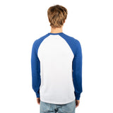 Ultra Game Men’s NBA Official Super Soft Raglan Baseball T-Shirt | Philadelphia 76ers