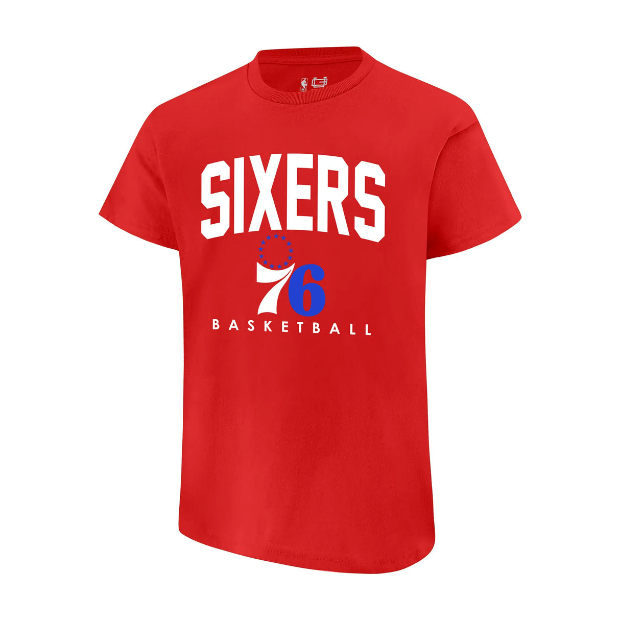 Ultra Game Men's NBA Official Super Soft Teamster Short Sleeve T-Shirt | Philadelphia 76ers