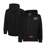Ultra Game Men's NBA Official Super Soft Driver Full Zip Hoodie Jacket Sweatshirt | Phoenix Suns