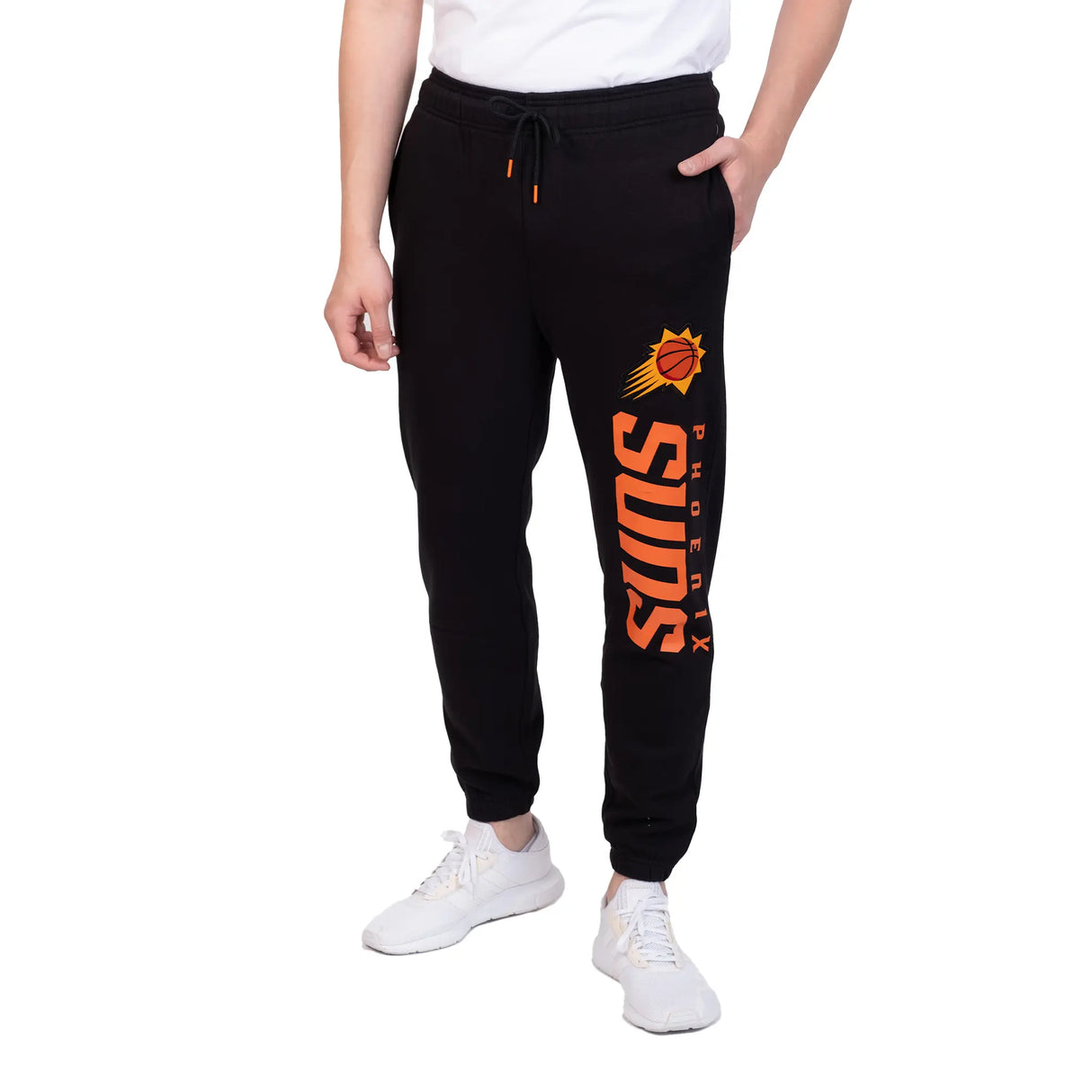 Ultra Game Men's NBA Official Super Soft Team Jogger Sweatpants | Phoenix Suns