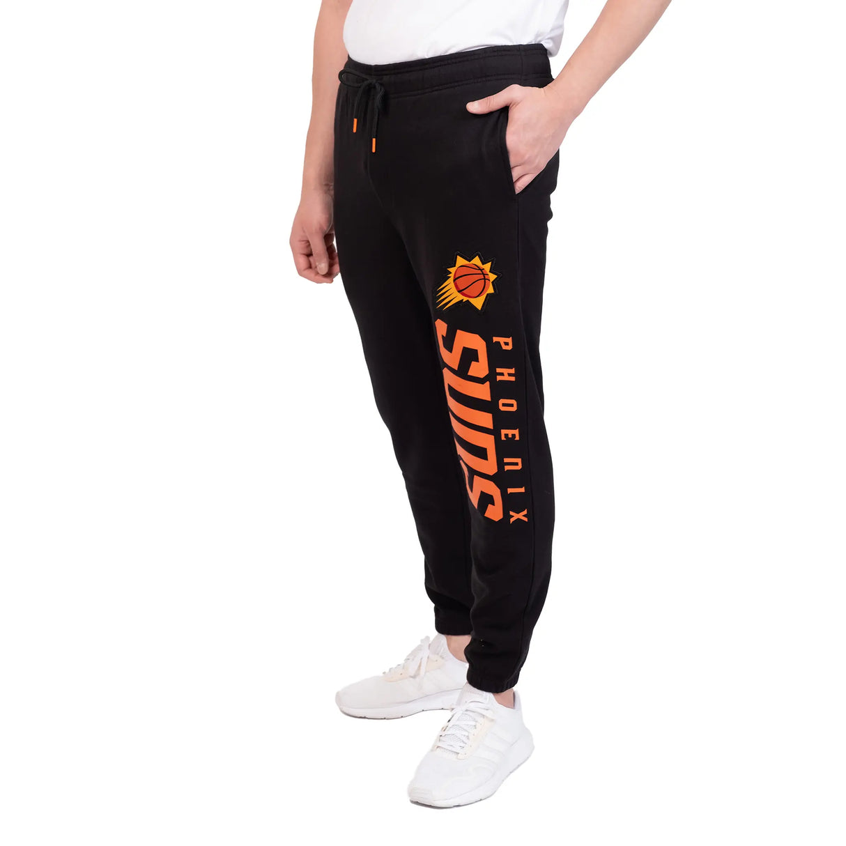 Ultra Game Men's NBA Official Super Soft Team Jogger Sweatpants | Phoenix Suns
