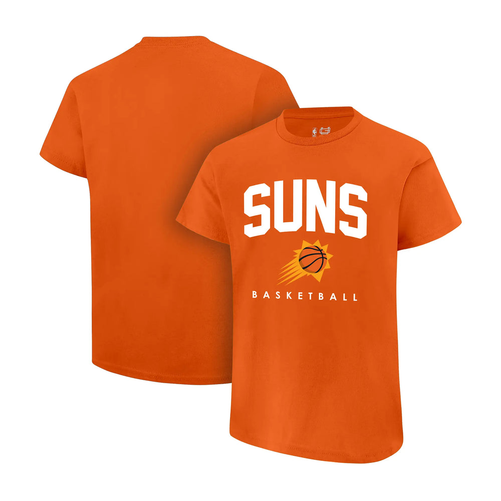 Ultra Game Men's NBA Official Super Soft Teamster Short Sleeve T-Shirt | Phoenix Suns