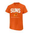 Ultra Game Men's NBA Official Super Soft Teamster Short Sleeve T-Shirt | Phoenix Suns