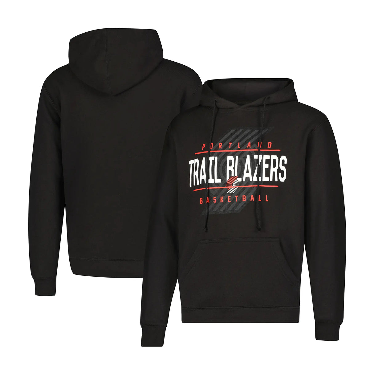 Ultra Game Men's NBA Official Super Soft Get Right Hoodie Sweatshirt | Portland Trail Blazers