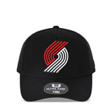 Ultra Game Men’s NBA Official Snap Back All Around The World Trucker Baseball Cap Hat | Portland Trail Blazers