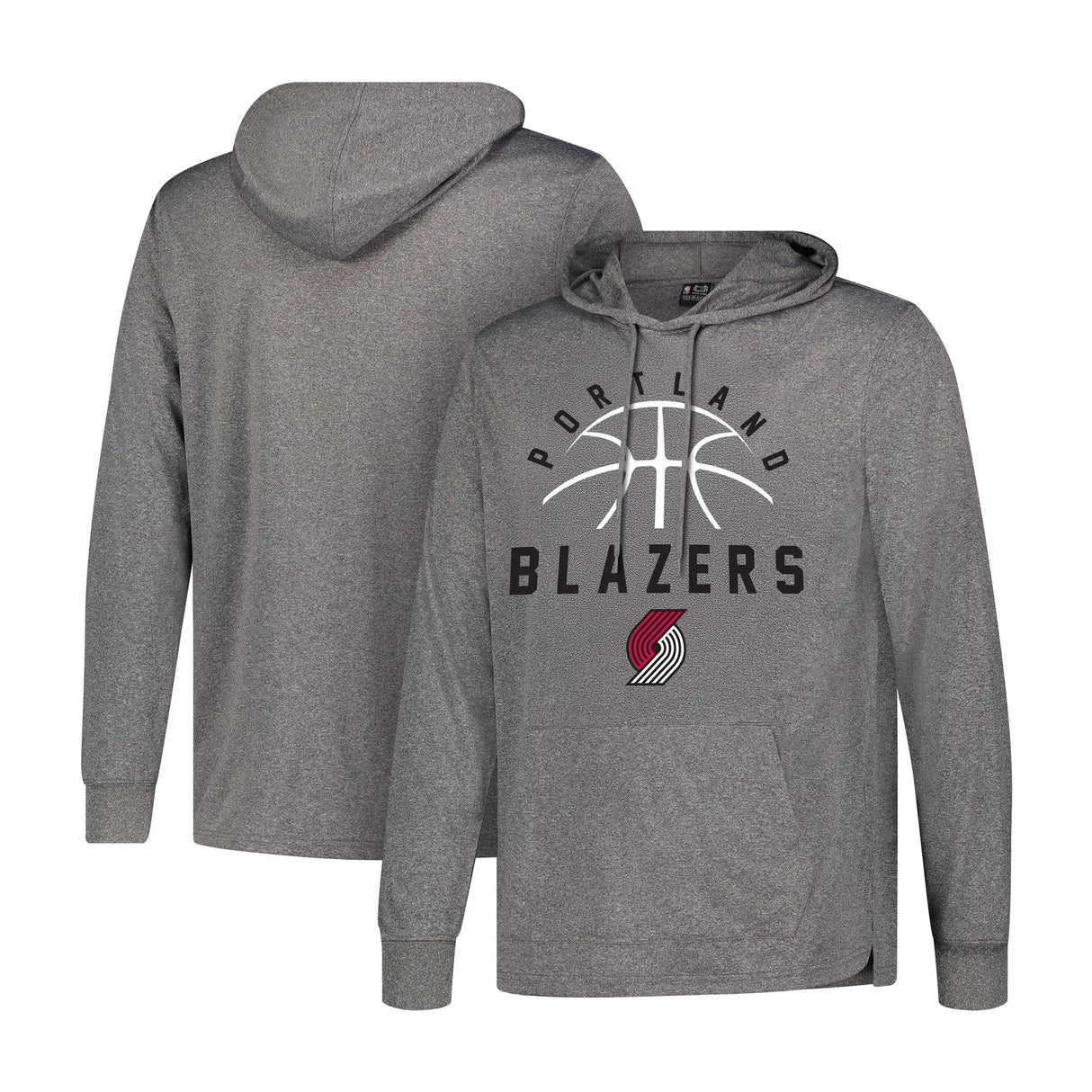 Ultra Game Men's NBA Official Super Soft Lightweight Hoodie Sweatshirt | Portland Trail Blazers