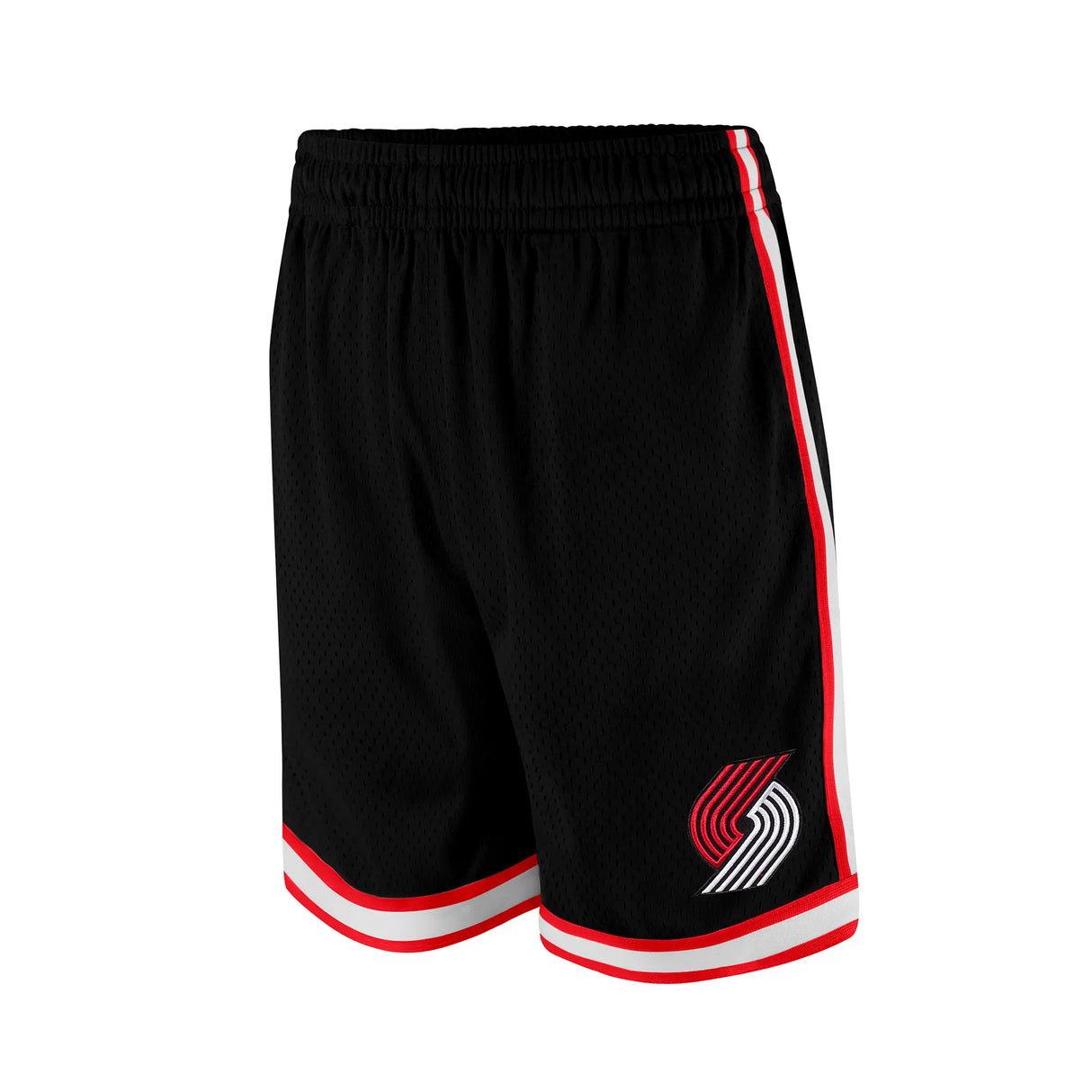 Ultra Game Men's NBA Official Supremely Soft Air Mesh Basketball Shorts - Classic Fit | Portland Trail Blazers