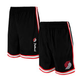 Ultra Game Men's NBA Official Supremely Soft Air Mesh Basketball Shorts - Classic Fit | Portland Trail Blazers
