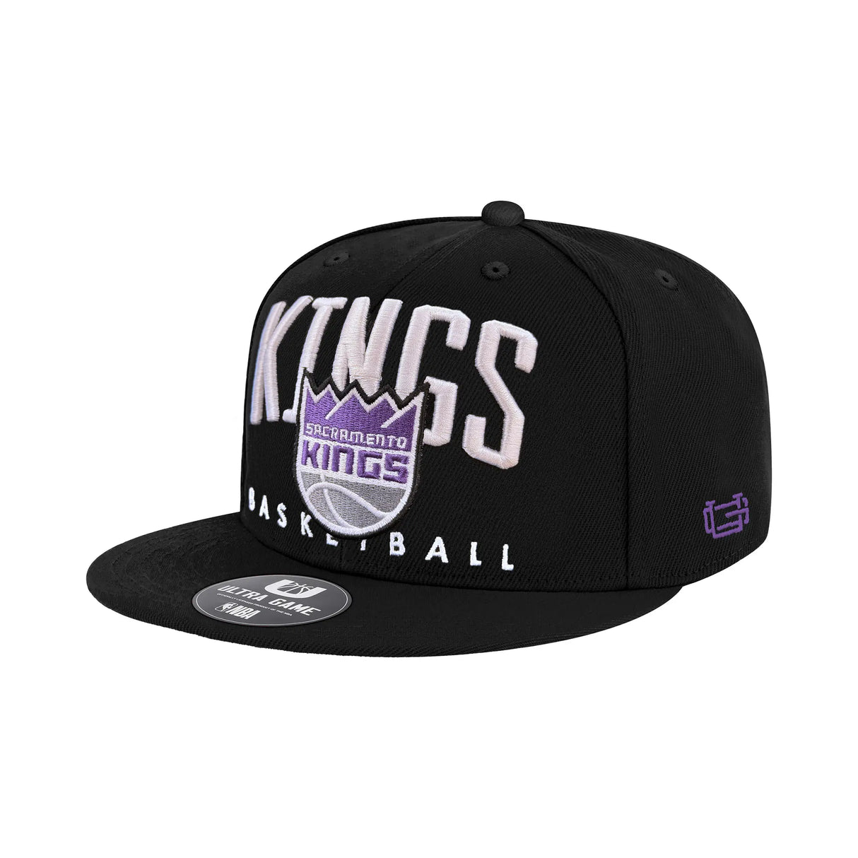 Ultra Game Men's NBA Official Essentials Baseball Cap Hat | Sacramento Kings