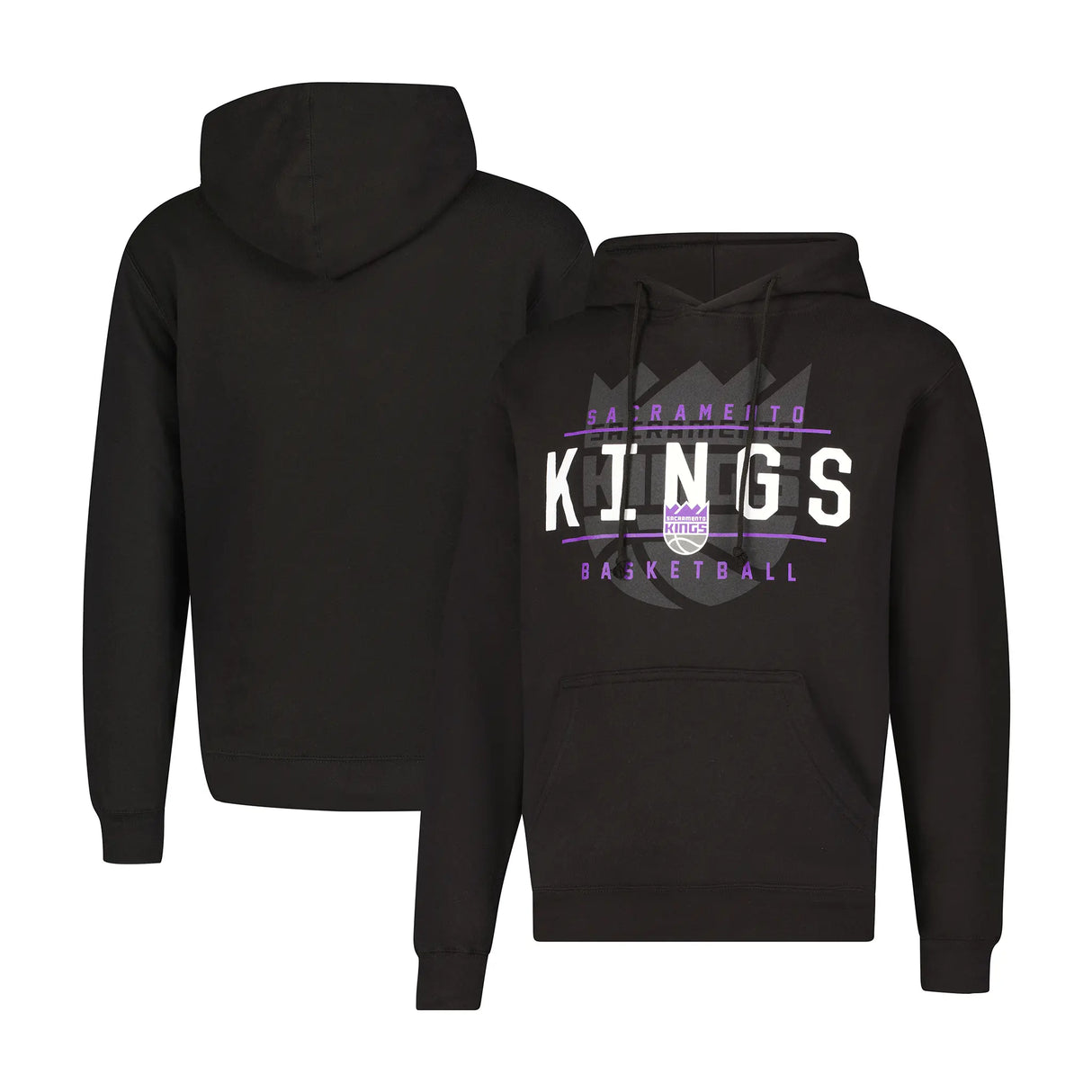 Ultra Game Men's NBA Official Super Soft Get Right Hoodie Sweatshirt | Sacramento Kings