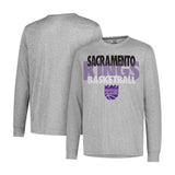 Ultra Game Men’s NBA Official Super Soft Supreme Long Sleeve T-Shirt | Sacramento Kings
