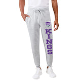 Ultra Game Men's NBA Official Super Soft Team Jogger Sweatpants | Sacramento Kings