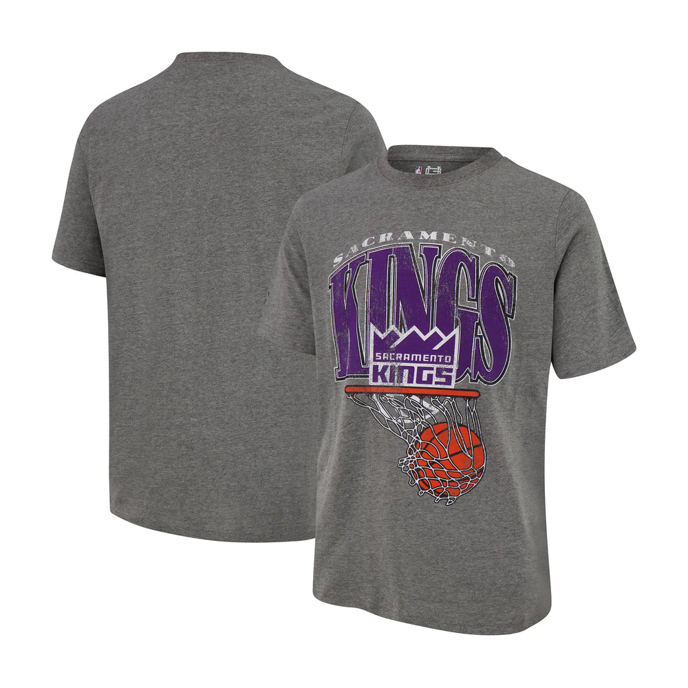 Ultra Game Men's NBA Official Hoops Short Sleeve T-Shirt | Sacramento Kings