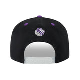 Ultra Game Men’s NBA Official Snap Back 3D Embroidered Team Logo Baseball Cap Hat | Sacramento Kings