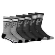 Ultra Game Men's NBA Official Athletic Cushioned Secure Fit Team Crew Socks - 3 Pack | San Antonio Spurs