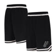 Ultra Game Men's NBA Official Soft Air Mesh Ultimate Basketball Shorts-Classic Fit | San Antonio Spurs