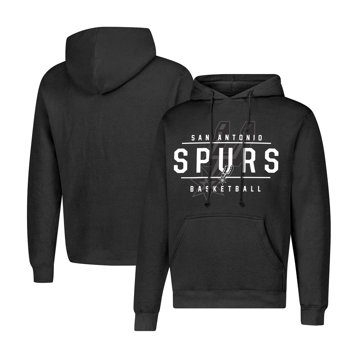 Ultra Game Men's NBA Official Super Soft Get Right Hoodie Sweatshirt | San Antonio Spurs