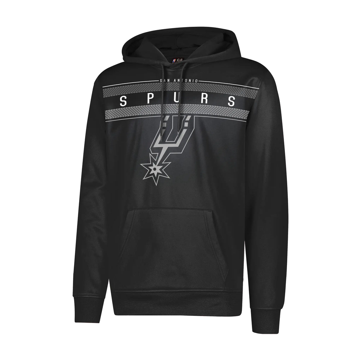 Ultra Game Men's NBA Official Super Soft Midtown Hoodie Sweatshirt | San Antonio Spurs