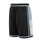 Ultra Game Men's NBA Official Super Soft Air Mesh Game Day Basketball Shorts - Classic Fit | San Antonio Spurs