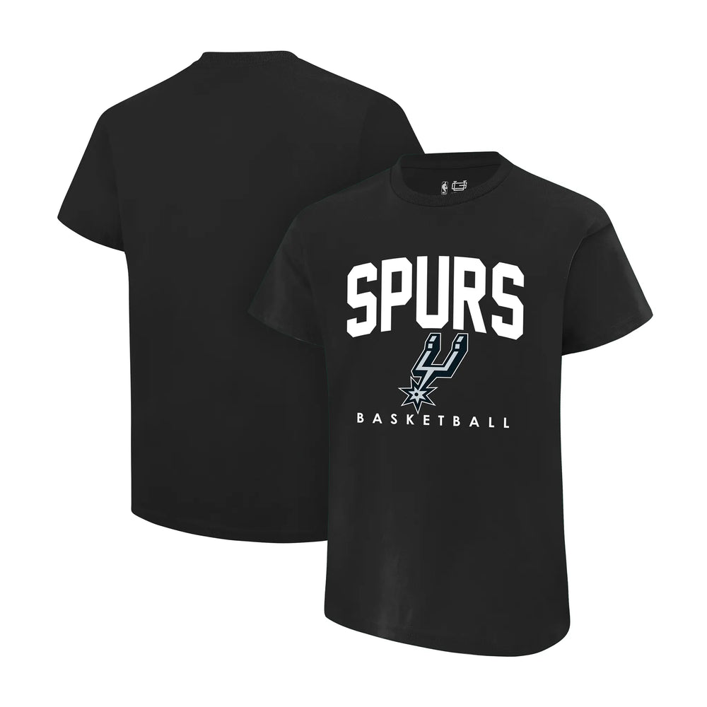 Ultra Game Men's NBA Official Super Soft Teamster Short Sleeve T-Shirt | San Antonio Spurs