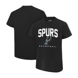 Ultra Game Men's NBA Official Super Soft Teamster Short Sleeve T-Shirt | San Antonio Spurs