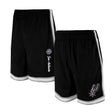 Ultra Game Men's NBA Official Supremely Soft Air Mesh Basketball Shorts - Classic Fit | San Antonio Spurs