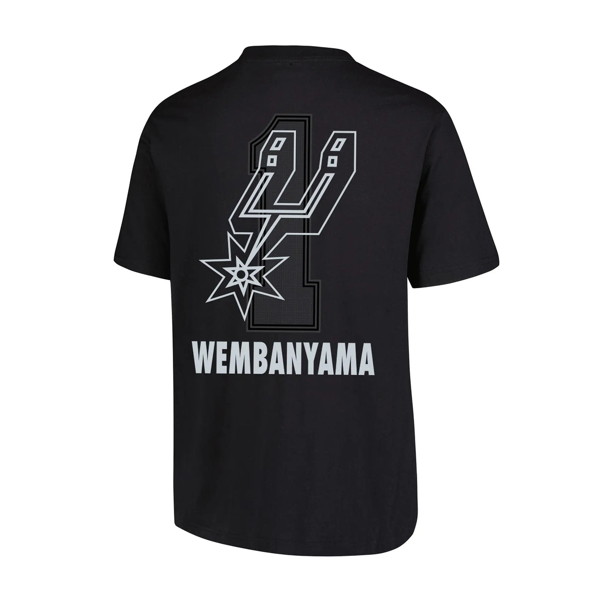 Ultra Game Men's NBA Official Super Soft Fly High Players T-Shirt | San Antonio Spurs - Victor Wembanyama