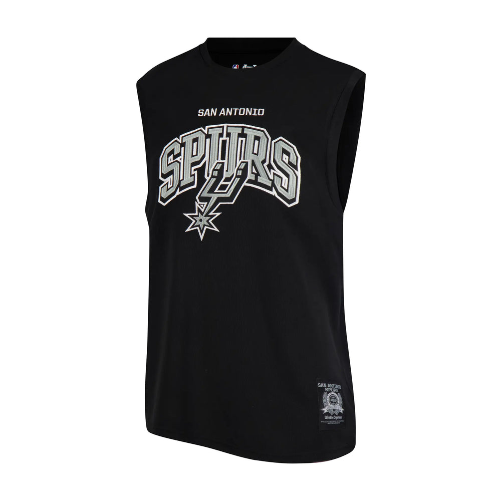 Ultra Game Men's NBA Official Sleeveless Players Mesh Tank Top Muscle T-Shirt | San Antonio Spurs - Victor Wembanyama