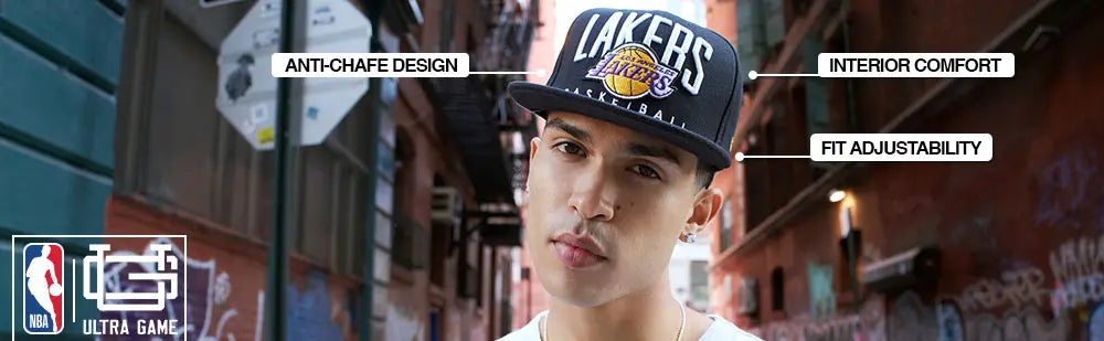 ultra game mens nba official team color essentials baseball cap hat men hat banner 2