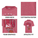 Ultra Game Men's NBA Official Hoops Short Sleeve T-Shirt | Cleveland Cavaliers