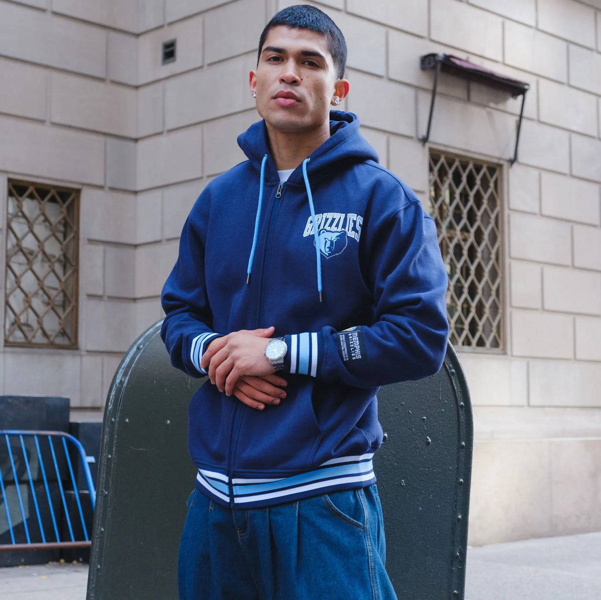Ultra Game Men's NBA Official MVP Premium Quality Full Zip Hoodie Jacket | Oklahoma City Thunder
