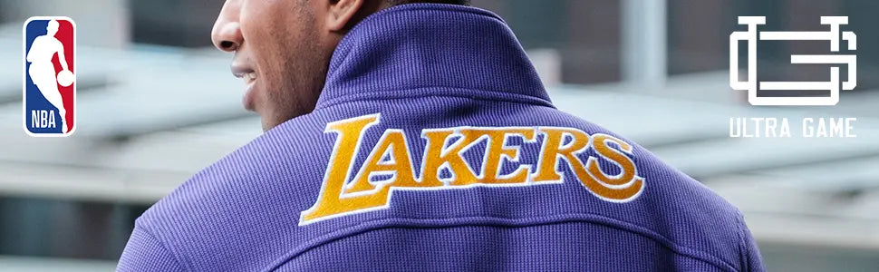 ultra game mens nba official team color super soft quarter zip sweatshirt with zipper pockets banner 2