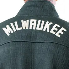 ultra game mens nba official team color super soft quarter zip sweatshirt with zipper pockets feature 2