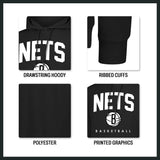 Ultra Game Men's NBA Official Super Soft Teamster Hoodie Sweatshirt | Orlando Magic