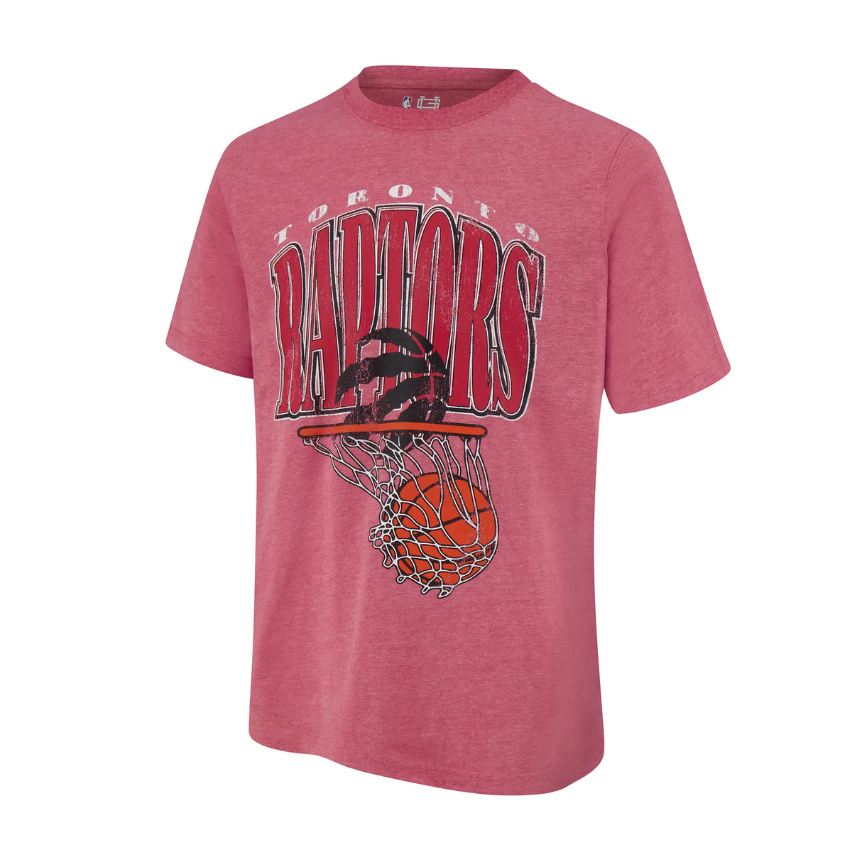 Ultra Game Men's NBA Official Hoops Short Sleeve T-Shirt | Toronto Raptors