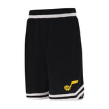 Ultra Game Men's NBA Official Soft Air Mesh Ultimate Basketball Shorts-Classic Fit | Utah Jazz