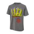 Ultra Game Men's NBA Official Hoops Short Sleeve T-Shirt | Utah Jazz