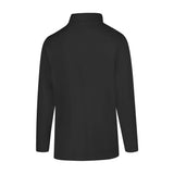 Ultra Game Men's NBA Official Super Soft Quarter Zip Long Sleeve T-Shirt | Utah Jazz