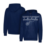 Ultra Game Men's NBA Official Super Soft Midtown Hoodie Sweatshirt | Utah Jazz