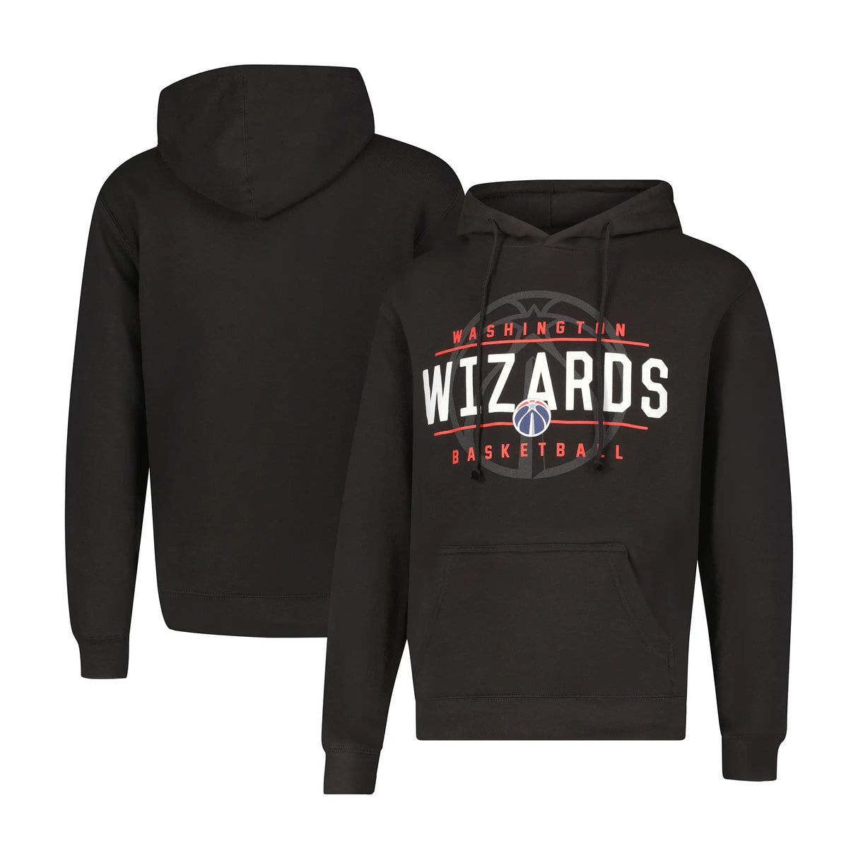 Ultra Game Men's NBA Official Super Soft Get Right Hoodie Sweatshirt | Washington Wizards