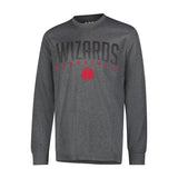 Ultra Game Men's NBA Official Super Soft Game Day Long Sleeve T-Shirt | Washington Wizards