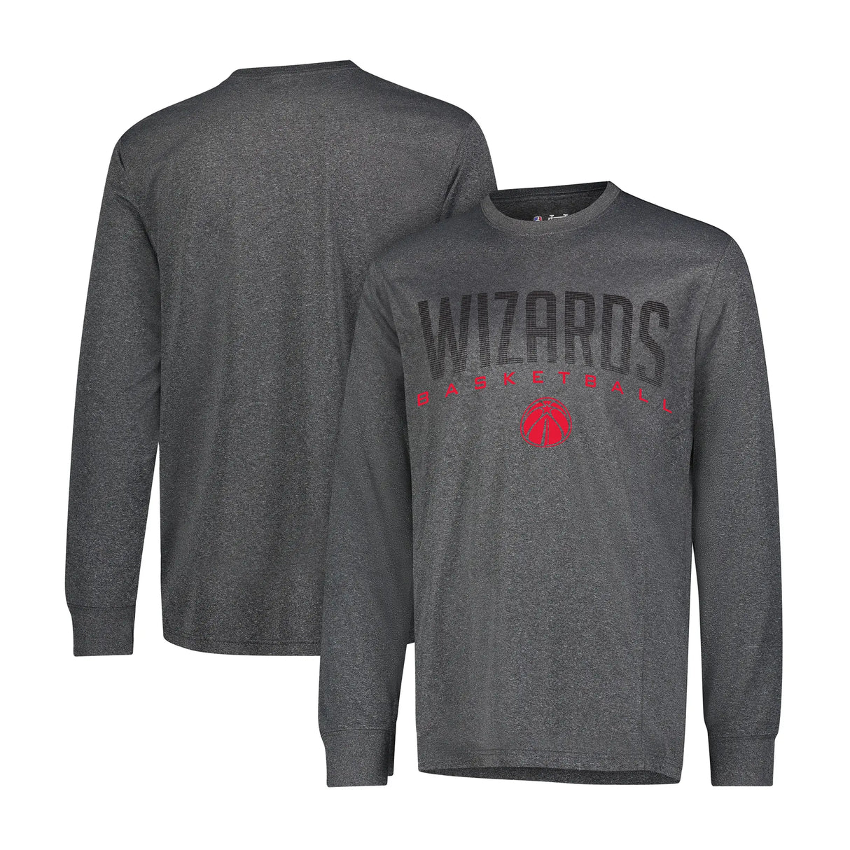 Ultra Game Men's NBA Official Super Soft Game Day Long Sleeve T-Shirt | Washington Wizards